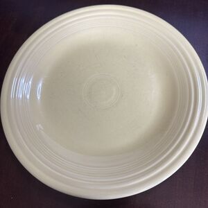Fiesta Classic Rim Dinner Plate 10.5” Light Yellow | Fiestaware